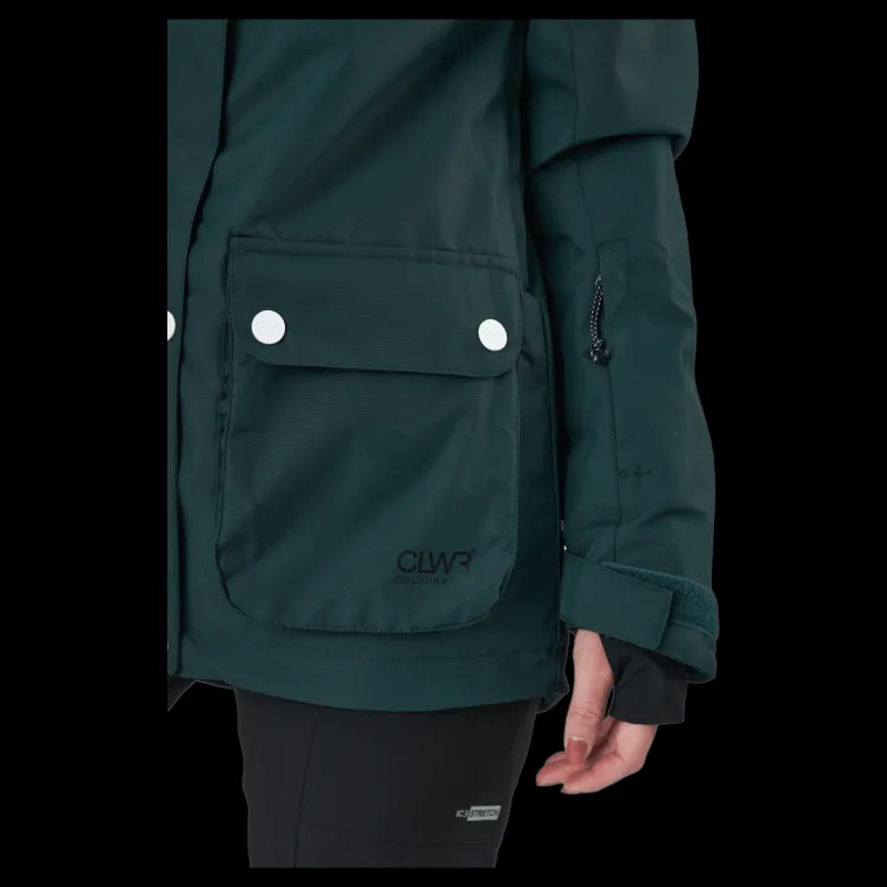 ColourWear Ida Jkt W Dark Green 676 Grön New