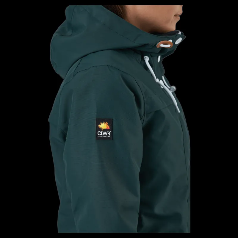 ColourWear Ida Jkt W Dark Green 676 Grön New