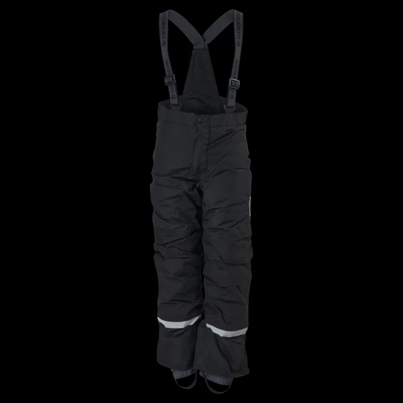 Didriksons Idre Kids Pants 5 Black Svart New