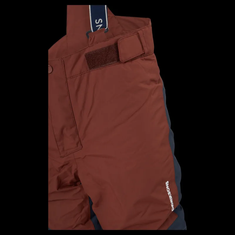 Clearance Didriksons Idre Kids Pants 6 Brown Brun