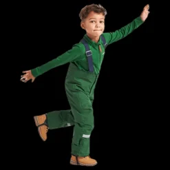 Didriksons Idre Kids Pants 4 Green Grön New