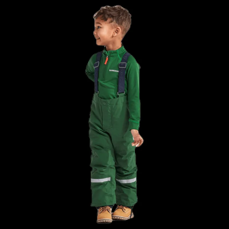 Didriksons Idre Kids Pants 4 Green Grön New