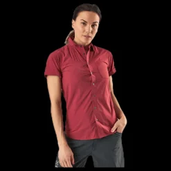 Sale Haglöfs Idun Lite SS Shirt Red Röd