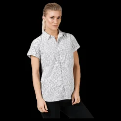 Clearance Haglöfs Idun SS Shirt Patterned/White Mönstrad och Vit