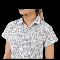 Clearance Haglöfs Idun SS Shirt Patterned/White Mönstrad och Vit