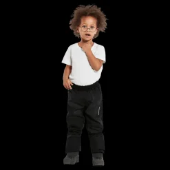 Didriksons Idur Kids Pants 2 Black Svart Best