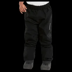 Didriksons Idur Kids Pants 2 Black Svart Best