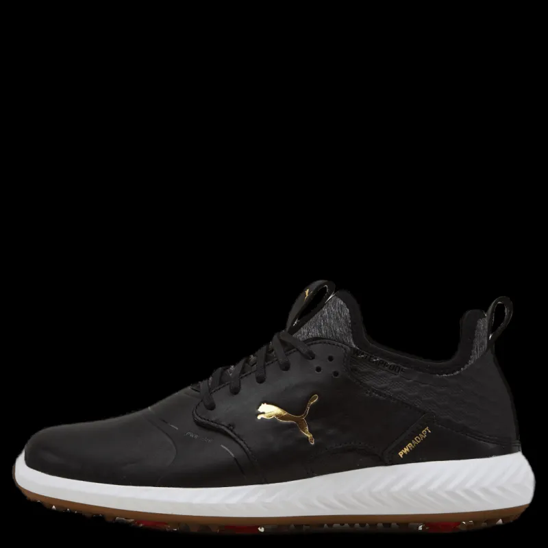 Puma Golf Ignite Pwradapt Caged Crafted Black Svart Best