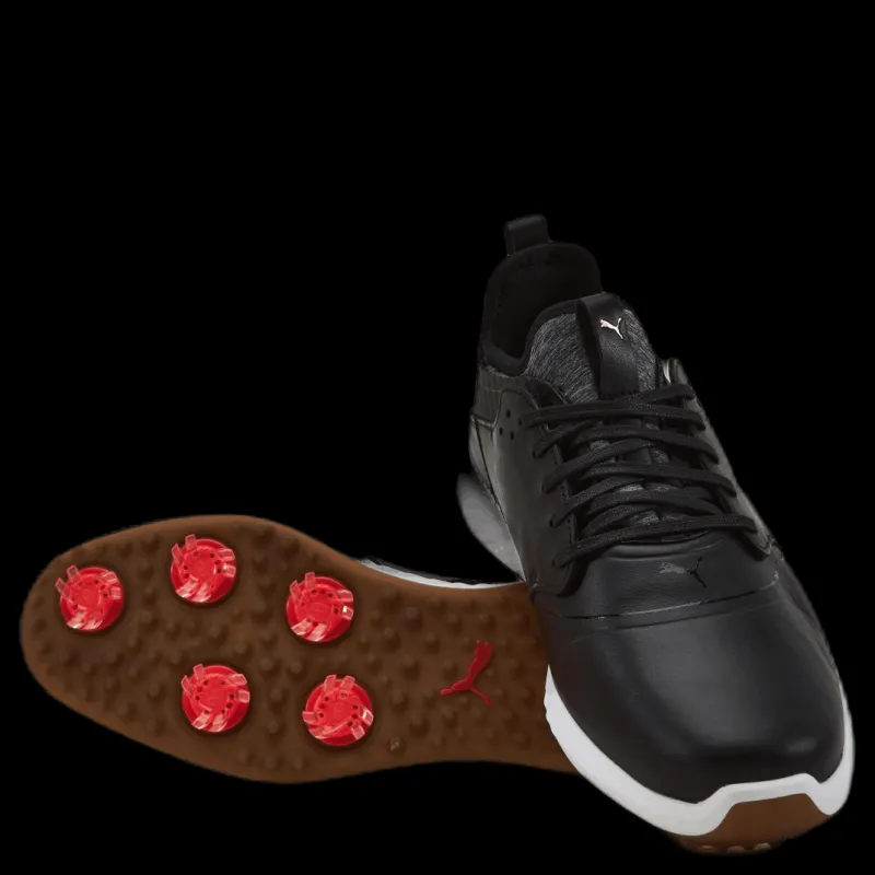 Puma Golf Ignite Pwradapt Caged Crafted Black Svart Best