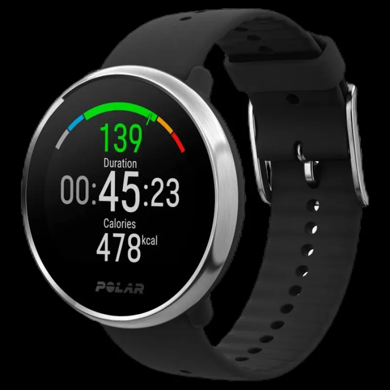 Polar Ignite S Black/Silver Svart och Silver New