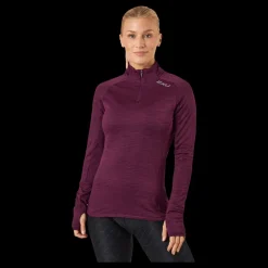 Best 2XU Ignition 1/4 Zip Beet/silver Reflective Lila