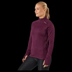 Best 2XU Ignition 1/4 Zip Beet/silver Reflective Lila