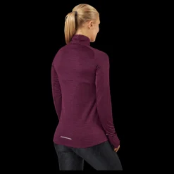 Best 2XU Ignition 1/4 Zip Beet/silver Reflective Lila