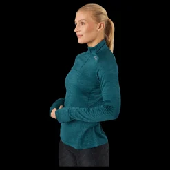 2XU Ignition 1/4 Zip Deep Jade/silver Reflective Turkos Hot