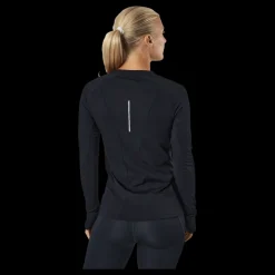 2XU Ignition Base Layer L/s Black/silver Reflective Blå