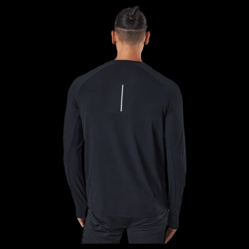 2XU Ignition Base Layer L/s Black/silver Reflective Svart Discount