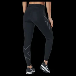 Online 2XU Ignition Shield Compression T Black/ Black Reflective Svart