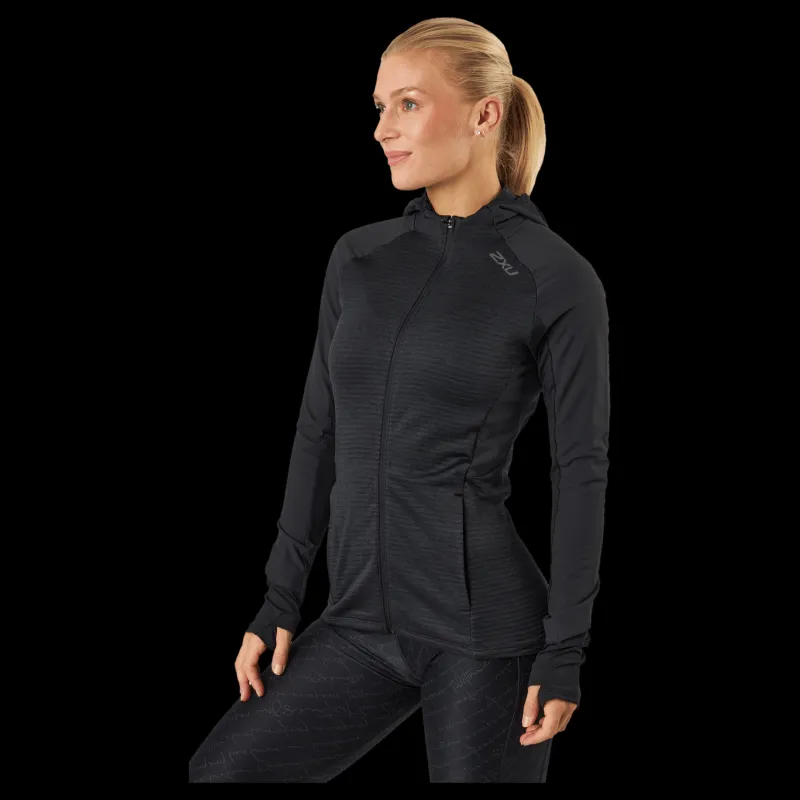 2XU Ignition Shield Hood Mid-lay Black/ Black Reflective Svart Hot