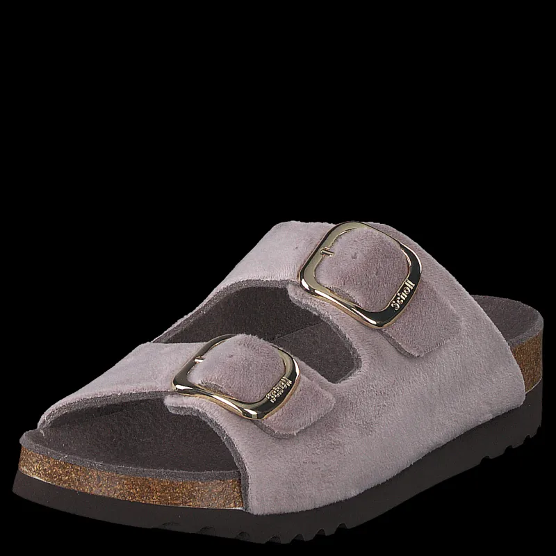 Sale Scholl Ilary Velvet Taupe Brun och Lila