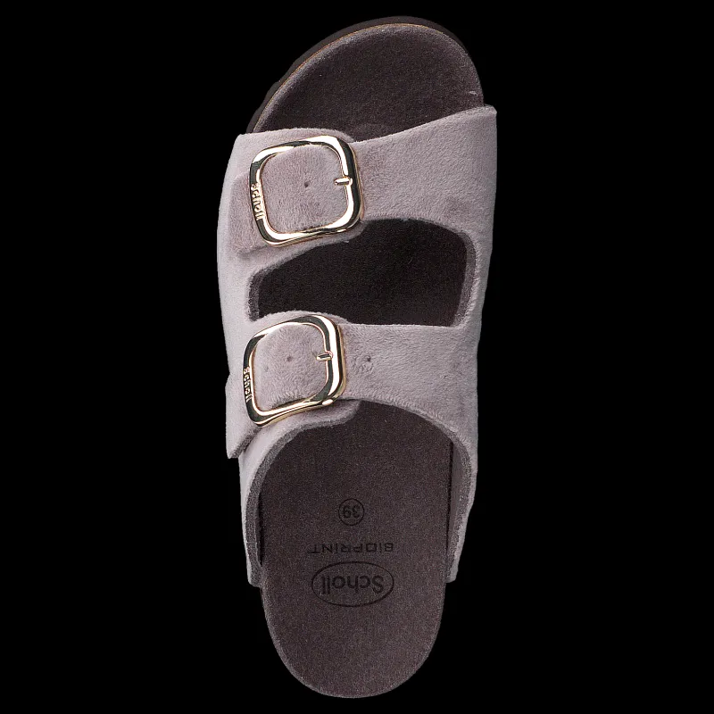 Sale Scholl Ilary Velvet Taupe Brun och Lila