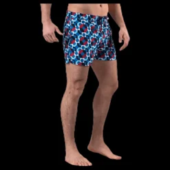 Happy Socks Illusion Dot Swim Shorts Blue Blå Online