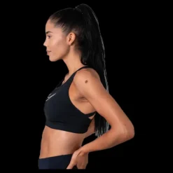 Nike Impact Strappy Bra Grx White/Black Svart New