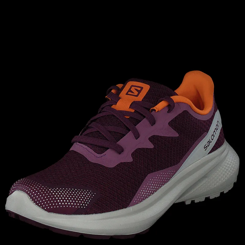 Salomon Impulse W Grape Wine/rainy Day/vibrant O Grå och Lila New