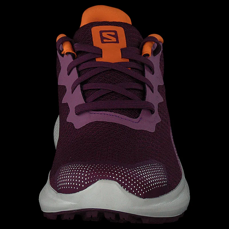 Salomon Impulse W Grape Wine/rainy Day/vibrant O Grå och Lila New
