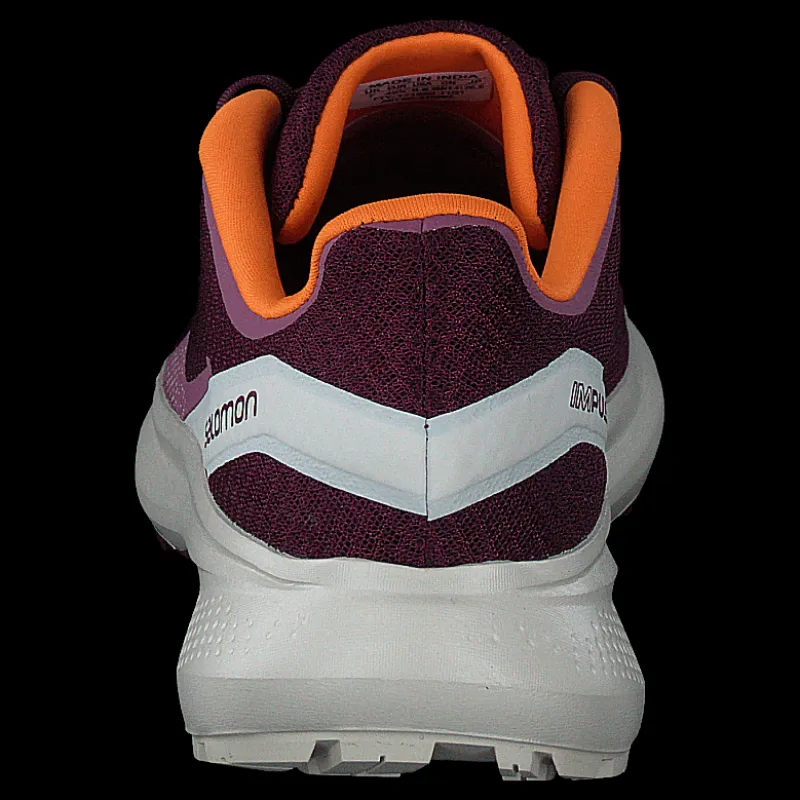 Salomon Impulse W Grape Wine/rainy Day/vibrant O Grå och Lila New