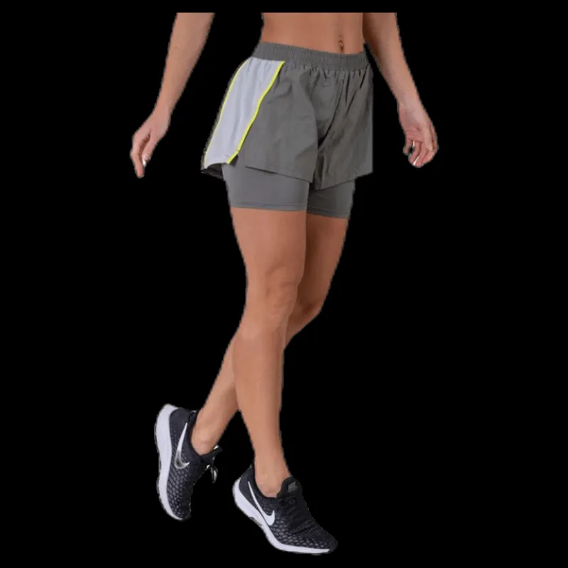 Tommy Hilfiger Sport 2-IN-1 Woven Shorts Grey Grå Clearance