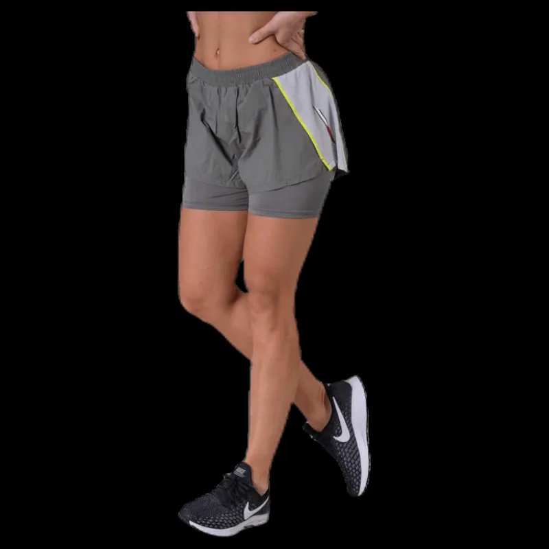 Tommy Hilfiger Sport 2-IN-1 Woven Shorts Grey Grå Clearance
