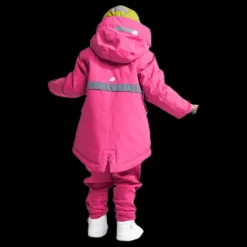 Didriksons Indre Kid's Parka Pink Rosa