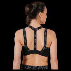 Nike Indy Logo Bra Black/Grey Svart