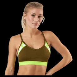 Nike Indy Logo Bra Green Grön