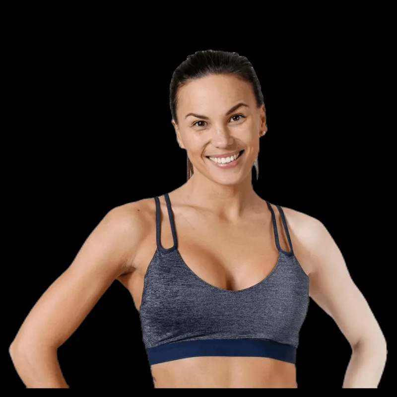 Sale Nike Indy Sparkle Bra Blue Blå