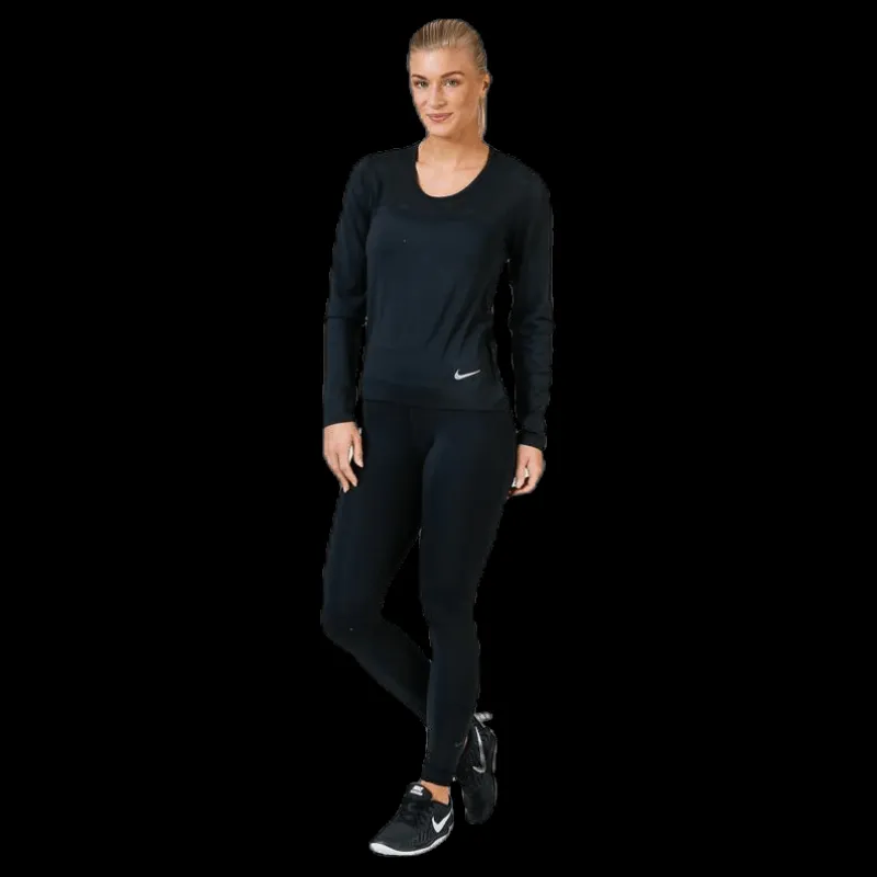 Nike Infinite Top LS Black Svart New