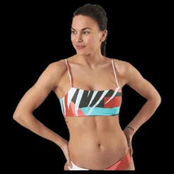 Rip Curl Into The Abyss Bandeau Blue Blå