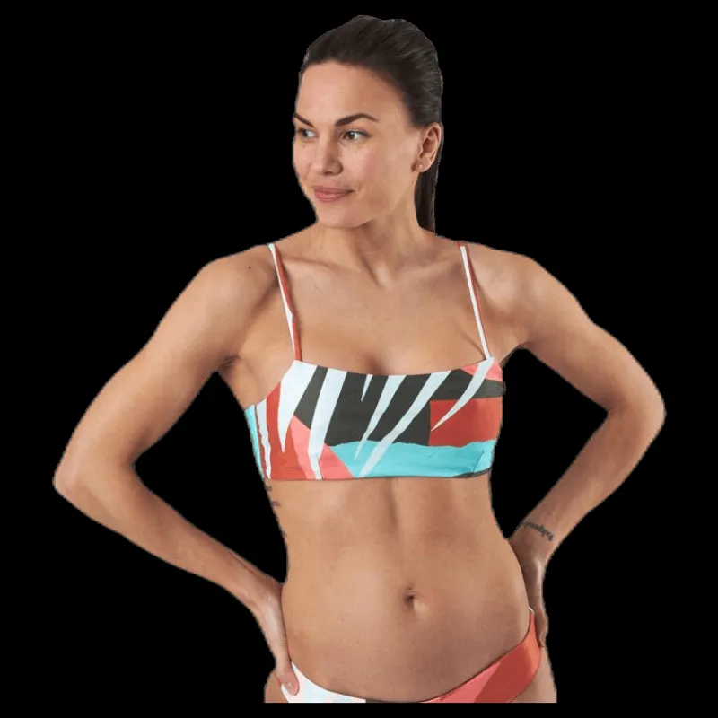 Rip Curl Into The Abyss Bandeau Blue Blå