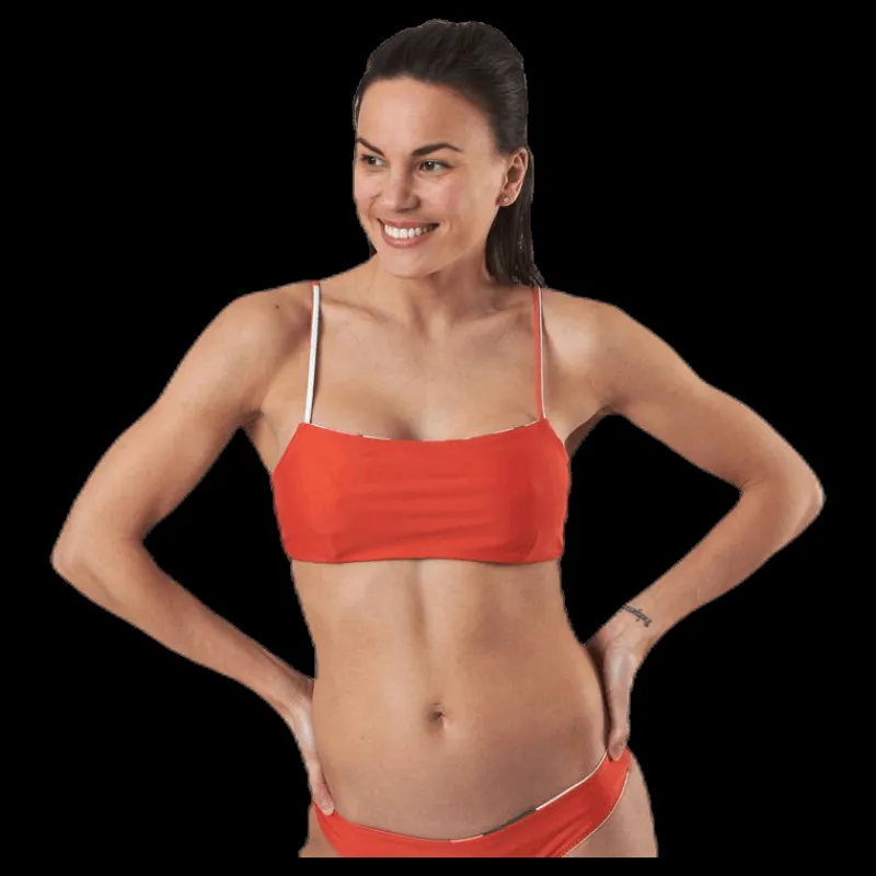 Rip Curl Into The Abyss Bandeau Blue Blå