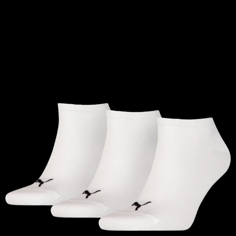 Puma Invisible Sneaker 3-Pack White Vit Discount