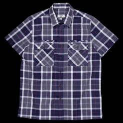 Tuxer Iowa Shirt Dark Navy Check Flerfärgad Online