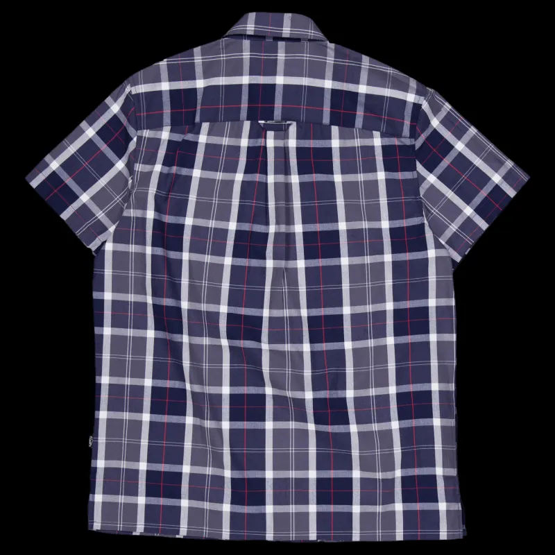 Tuxer Iowa Shirt Dark Navy Check Flerfärgad Online