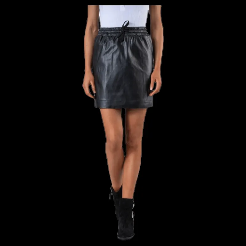 Pieces Ippa Hw Skirt Black Svart Sale