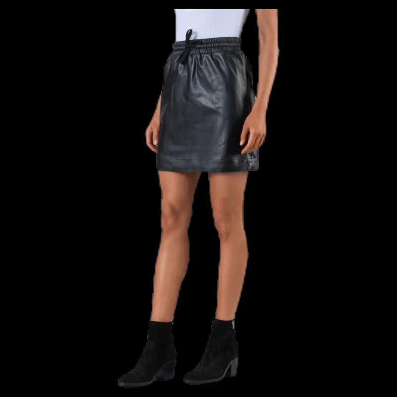 Pieces Ippa Hw Skirt Black Svart Sale