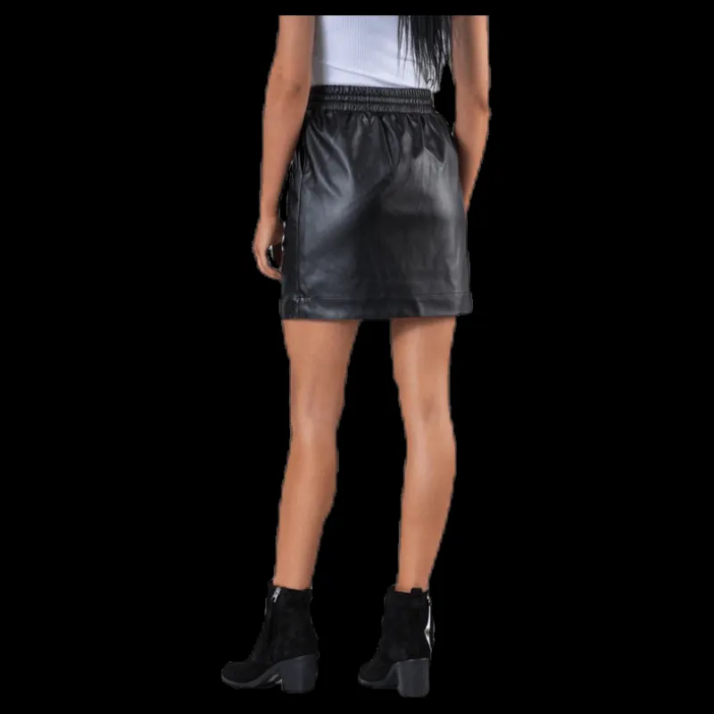 Pieces Ippa Hw Skirt Black Svart Sale