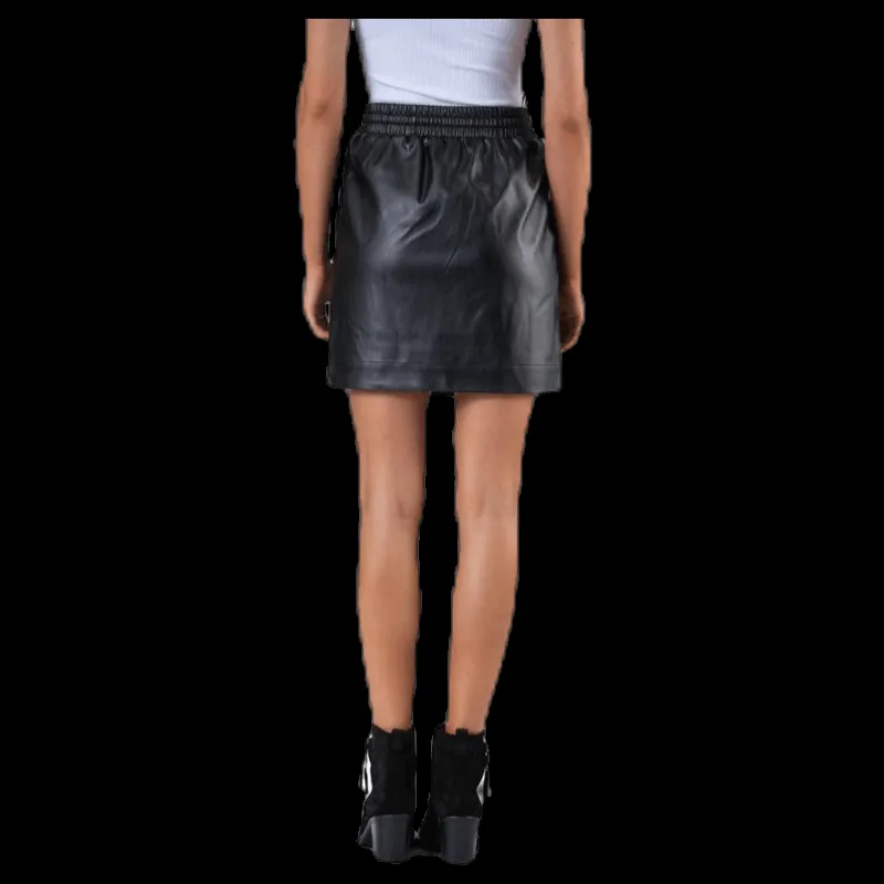 Pieces Ippa Hw Skirt Black Svart Sale