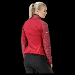 Online Odlo Irbis Jacket Red Röd