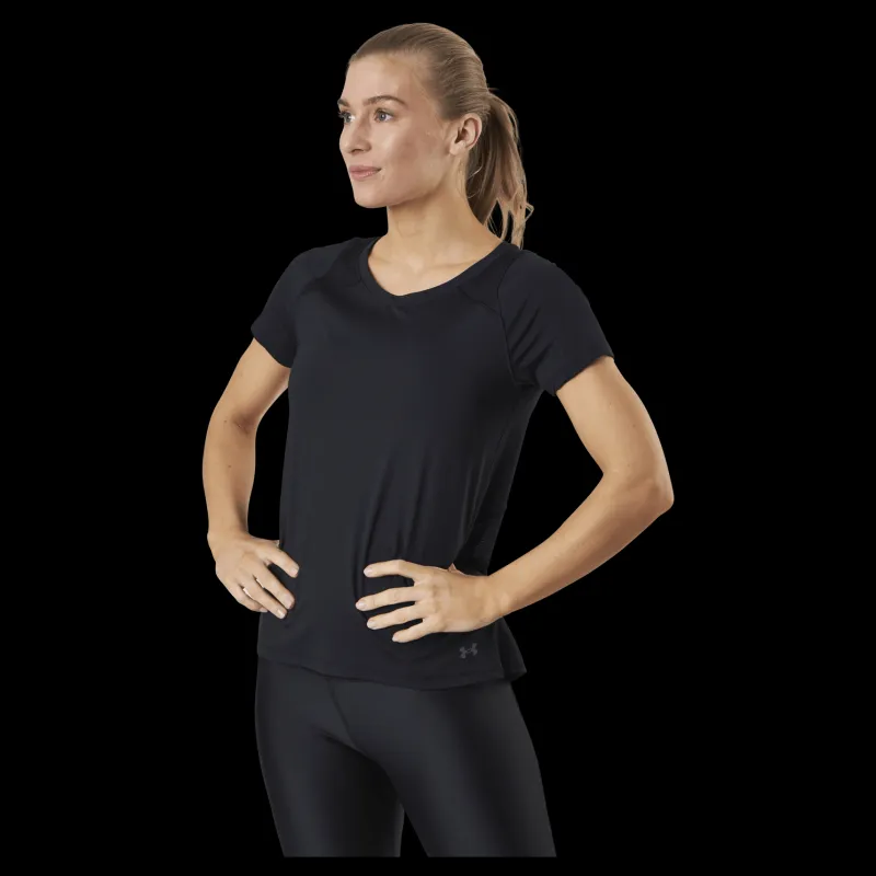Under Armour IsoChill Run 200 SS Black Svart Discount