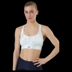 Under Armour Isochill Team Mid Bra White Vit