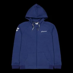 Babolat Jacket Exercise Hood Boy Est Blue Blå